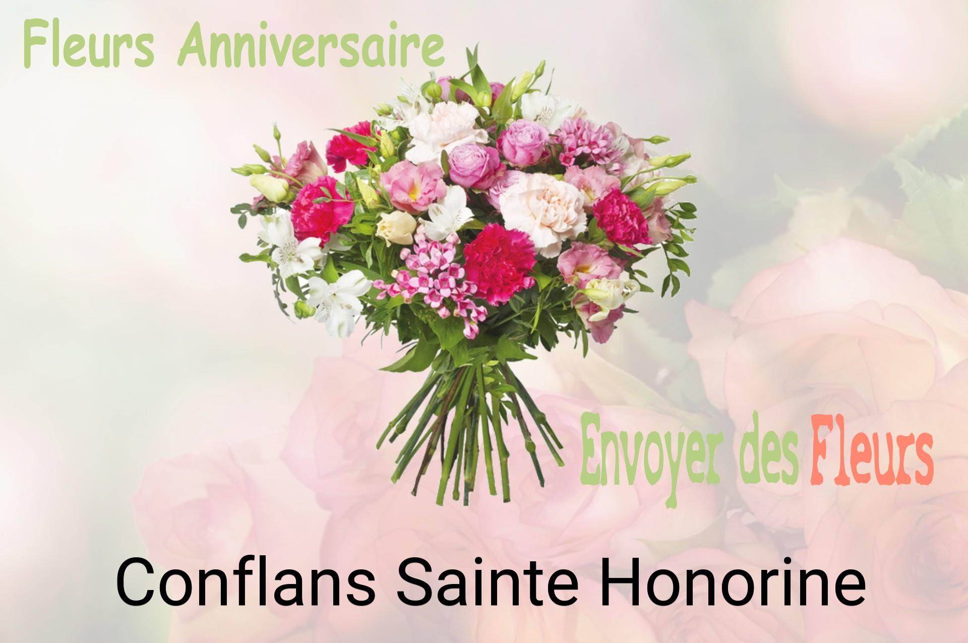 Bouquet de fleurs d’anniversaire livré à Conflans-Sainte-Honorine